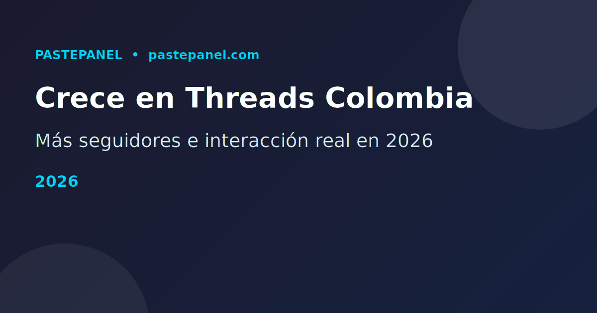 Pantalla de Threads con perfil colombiano creciendo en seguidores en 2026