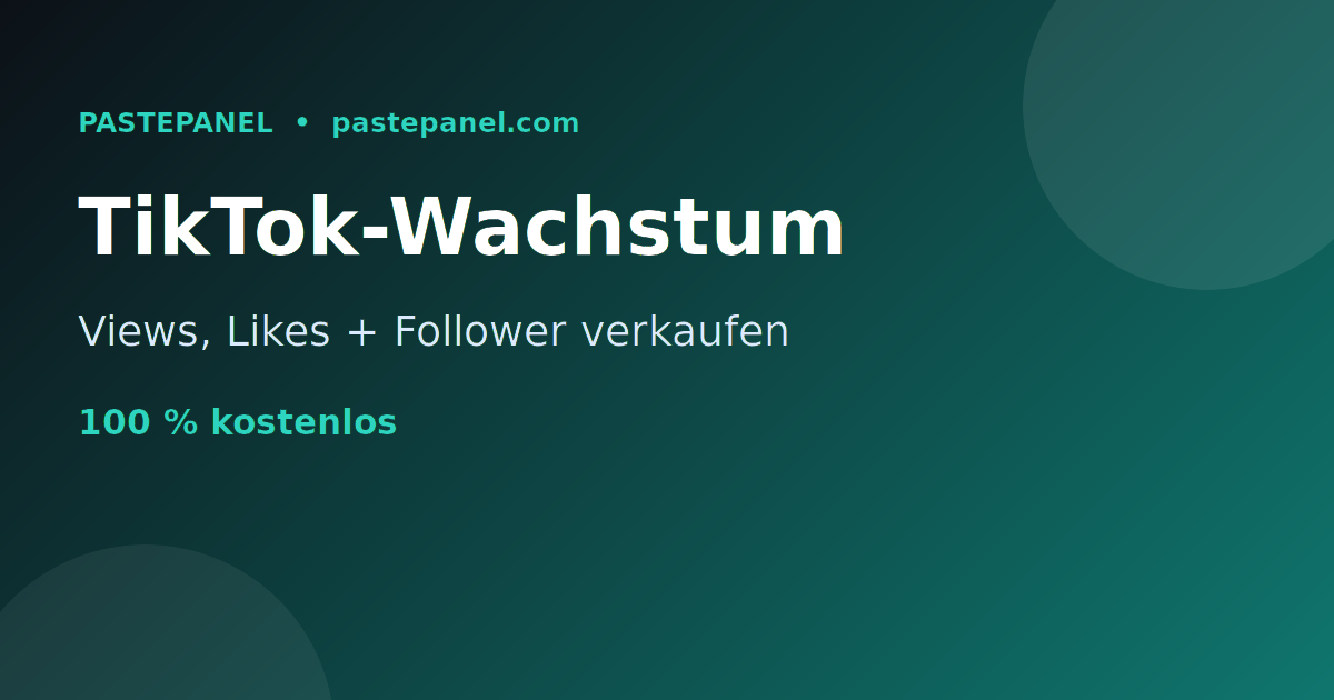 TikTok-Wachstumsdienste in Liechtenstein verkaufen mit eigenem SMM Panel