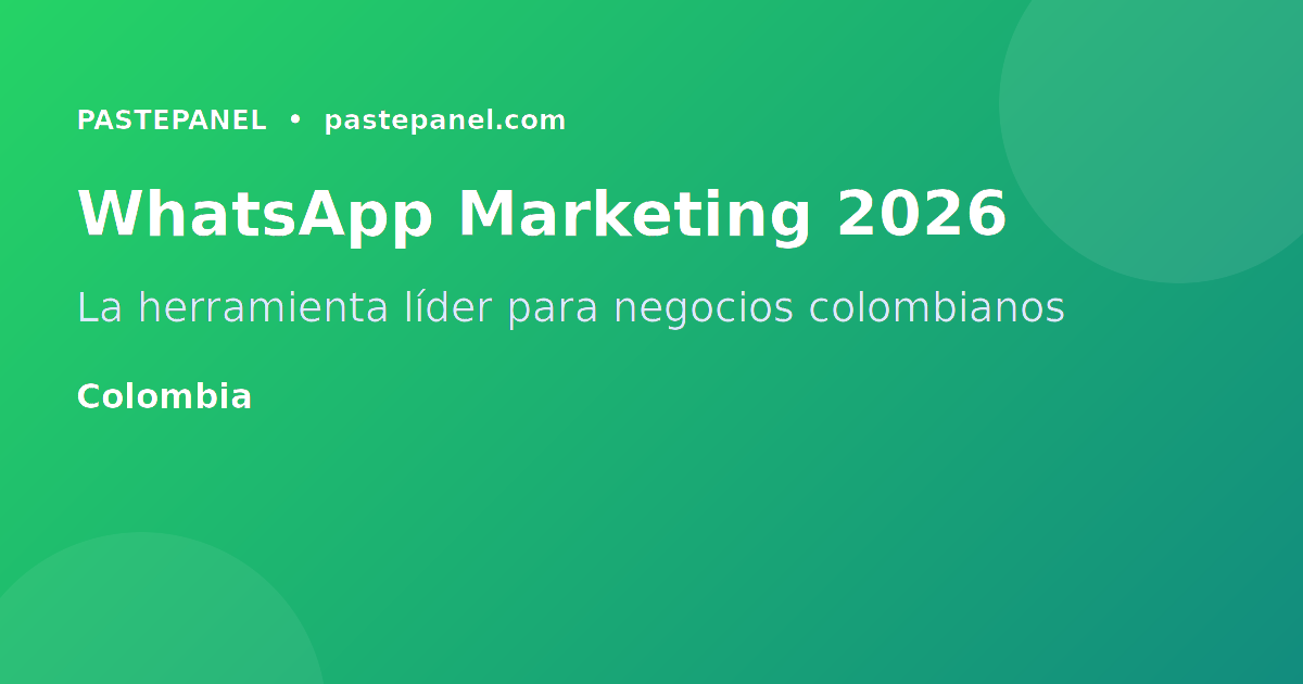 Marketing por WhatsApp para negocios en Colombia 2026 con celular y redes sociales