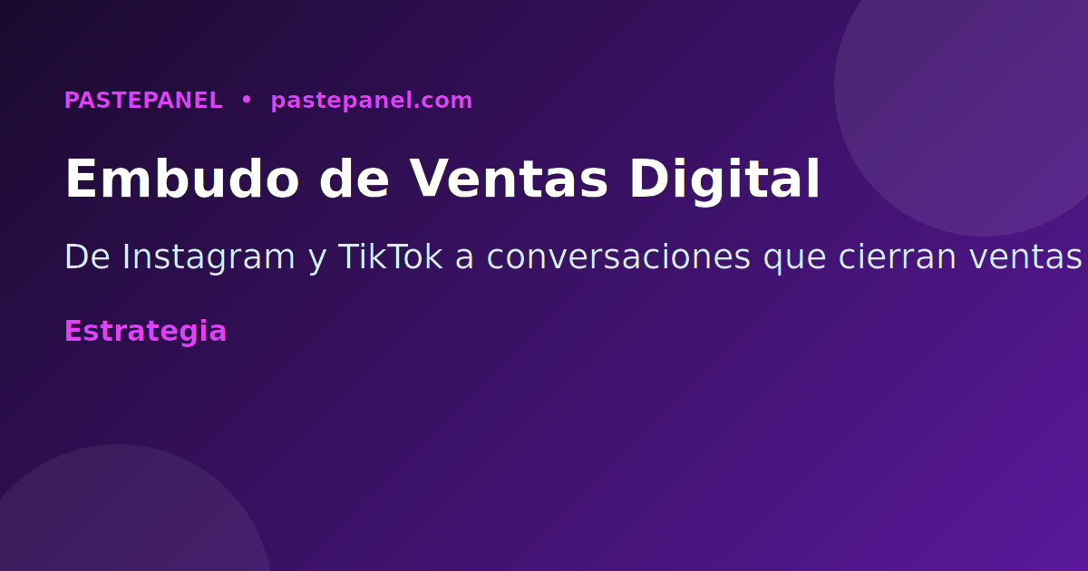 Estrategia de embudo de ventas con WhatsApp en México