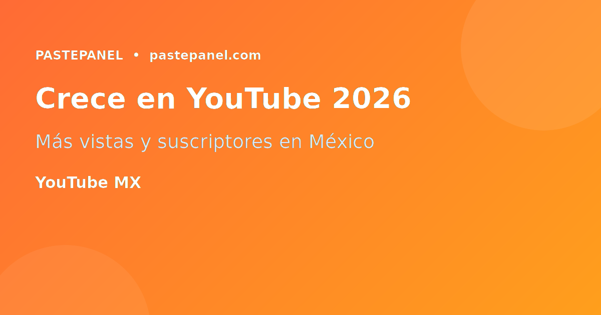 Creador mexicano grabando contenido para YouTube en 2026