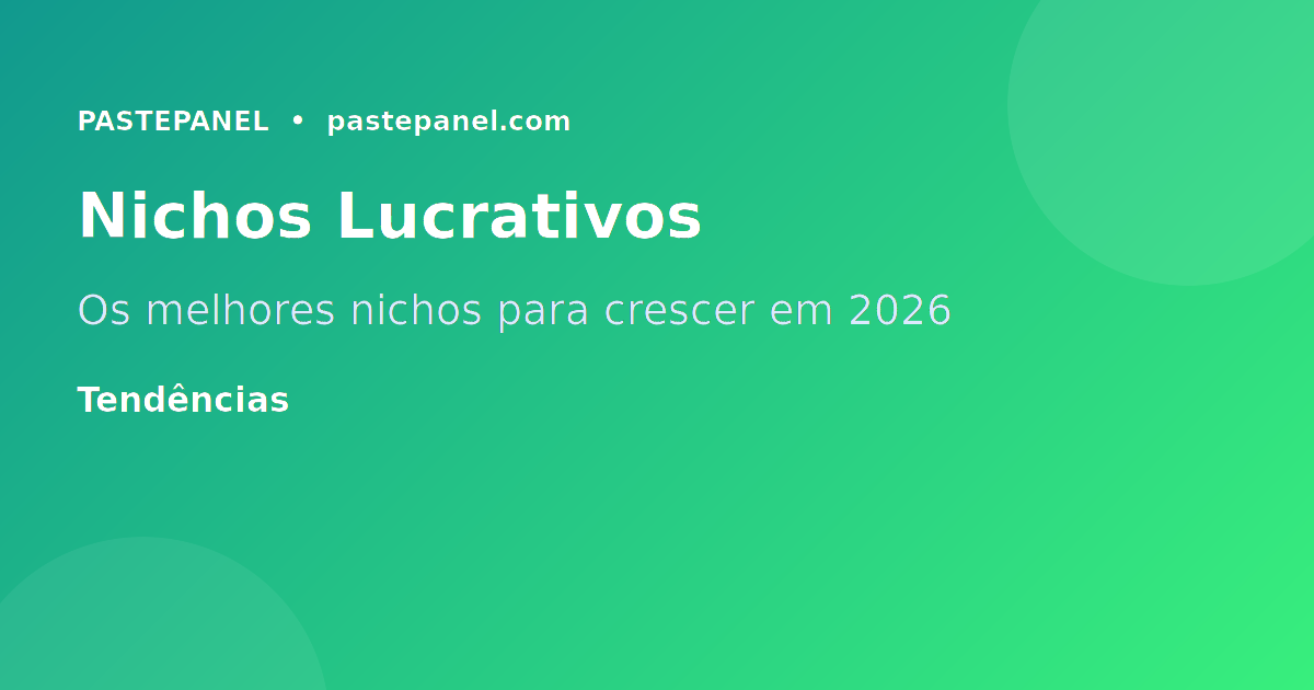 Nichos com maior crescimento no YouTube Shorts Brasil 2026