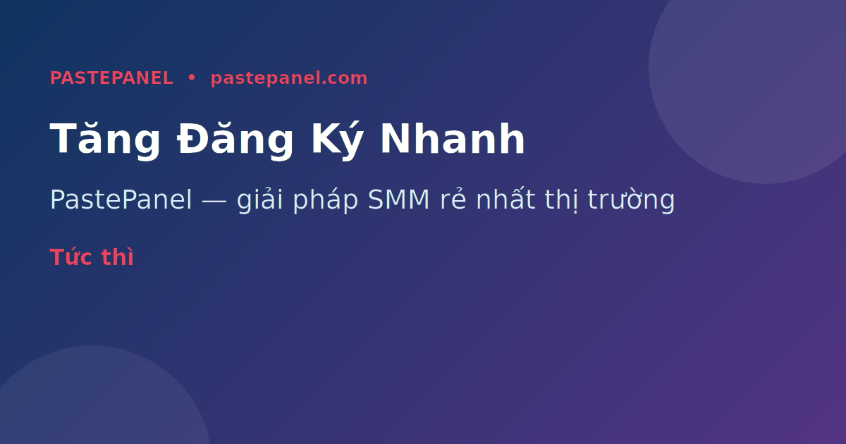 Tăng người đăng ký YouTube Shorts nhanh chóng với PastePanel